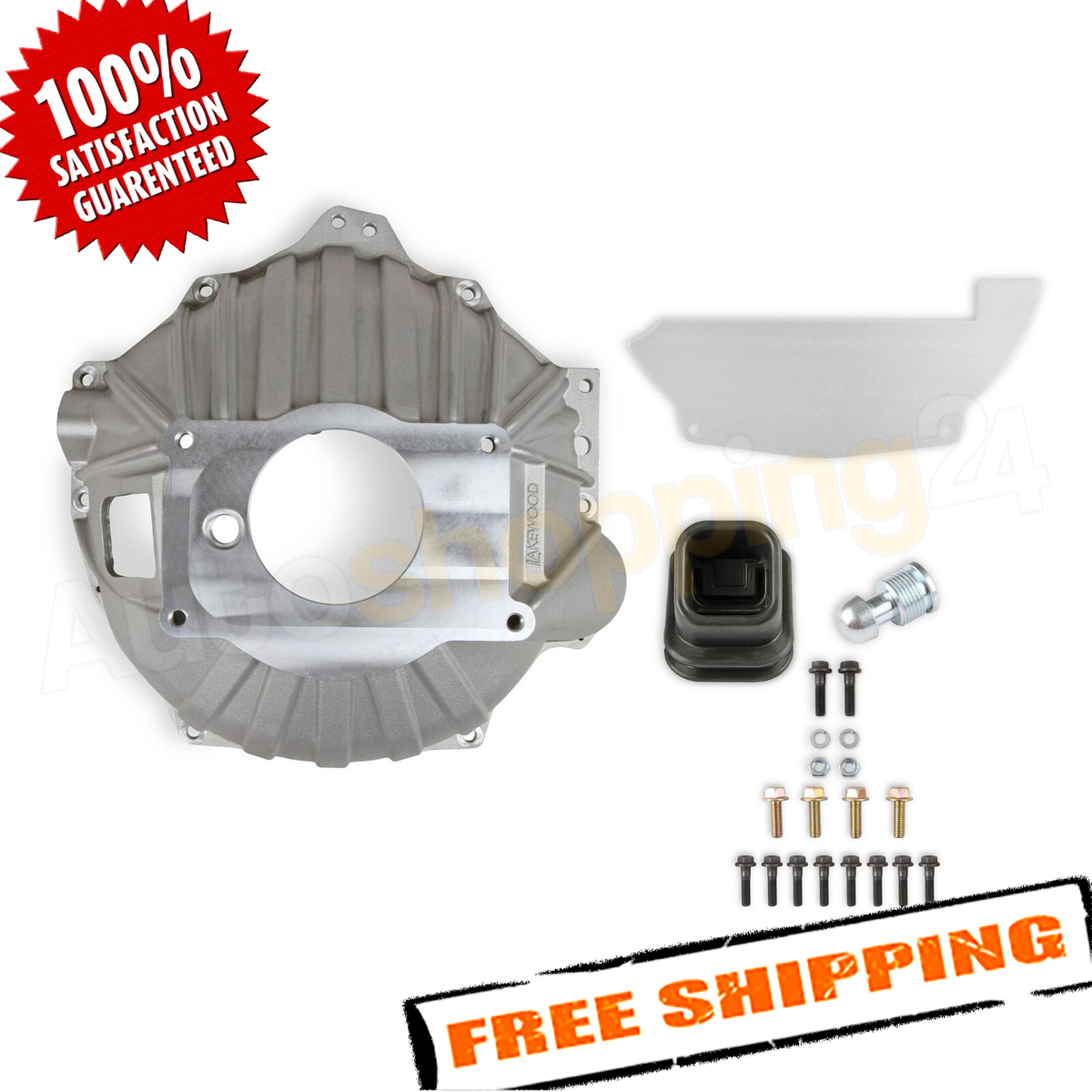 Lakewood Aluminum Bellhousing Kit GM LS & LT Gen-V LK5000K Lakewood Aluminum Bellhousing Kit GM LS & LT Gen-V LK5000K
