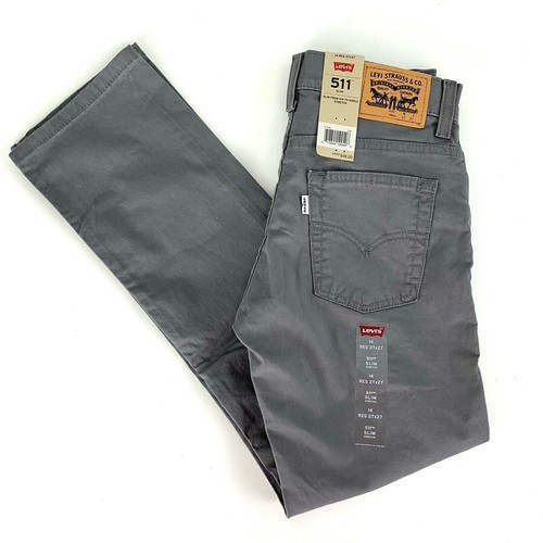 Levi Strauss 511 Slim Grey Soft Denim 