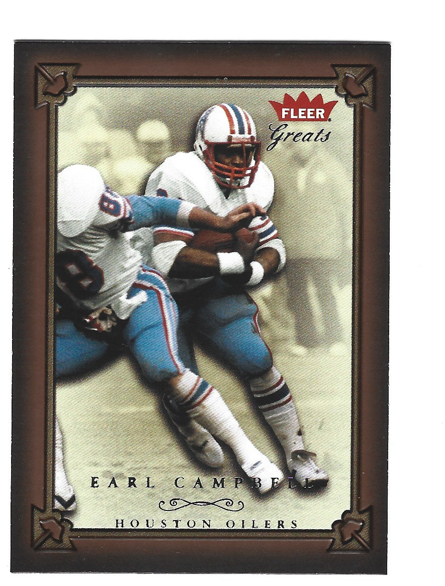 2004 Fleer Greats of the Game Earl Campbell #21