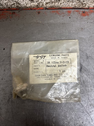 Gemini Mini Bike Rockford Shin San Tong Nos Neutral Switch - Picture 2 of 2