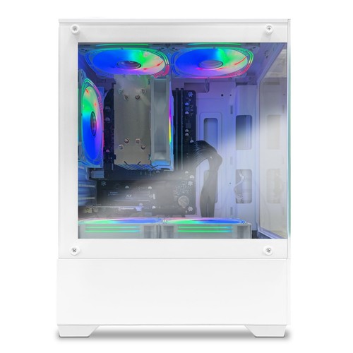 Suevery Gaming Mini PC, AMD Ryzen 5 5600GT, Vega 7 Graphics, 16GB DDR4 - Picture 3 of 7