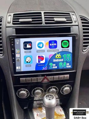 2+64G Android 15 CarPlay GPS Autoradio Für Mercedes-Benz SLK R171 2004-2011 DAB+
