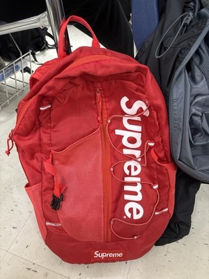 SS17 Supreme Cordura Backpack Red
