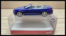 1:87 HO HERPA 23658: BMW (E.64) M6 Cabriolet Bleu Sport 3 Portes 2010, Neuve.