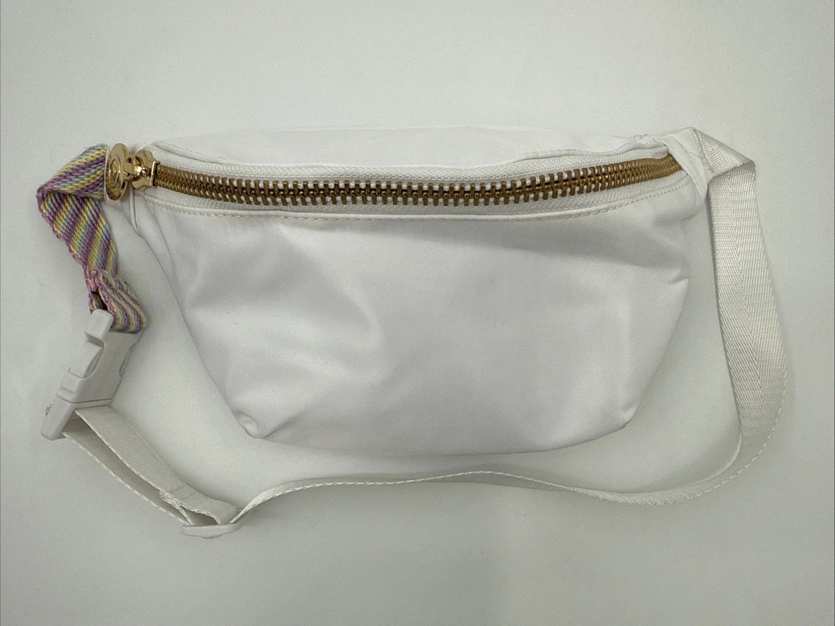 STONEY CLOVER LANE Fanny Pack Belt Crossbody Bag White W  display picture 2