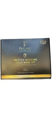 PRESTIGE SKINCARE GOLD MASK SETCOFFRET PRESTIGE DE MASQUES  10 Masks MSRP $2,600