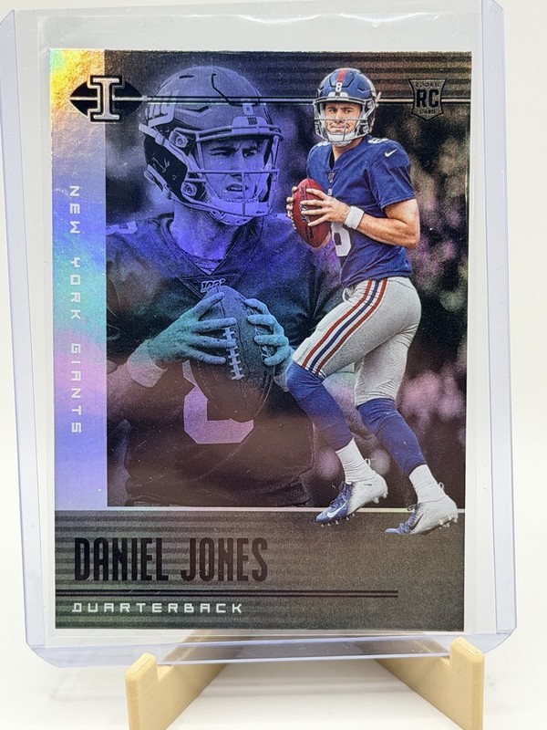 Daniel Jones Rookie Card RC Giants NFL QB Draft Pick Rare Collectible
