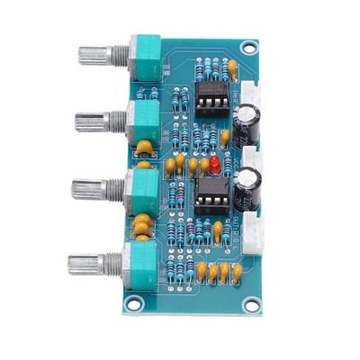 Digital Power Amplifier Board PCB 2 Channels Preamp Board Module NE5532 Chip SET
