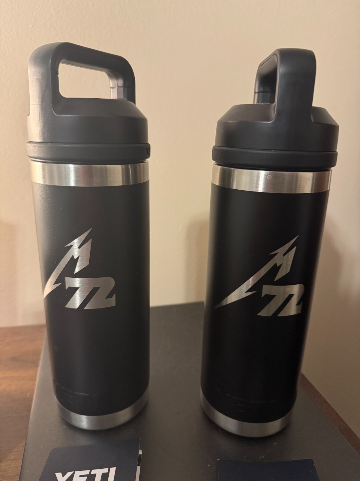 Metallica M72 New Black Yeti Rambler 18oz Enhanced Experience 2025 Tour