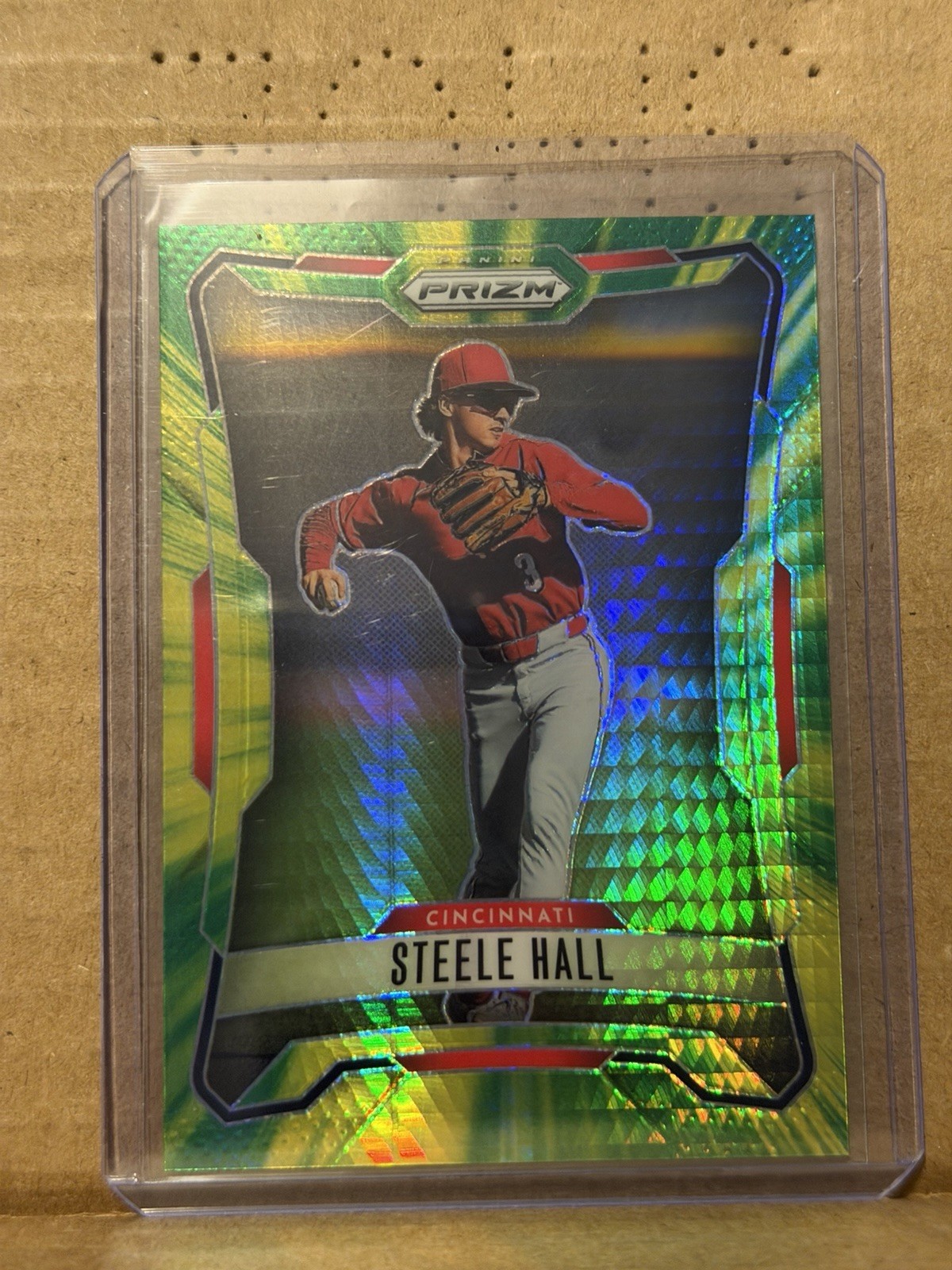 2026 Prizm Baseball Steele Hall Hyper Prizm /175 