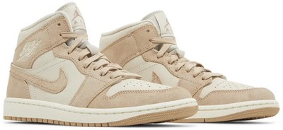 Nike Air Jordan 1 Mid SE Legend Light Brown FJ3448-200 Women's Size 11