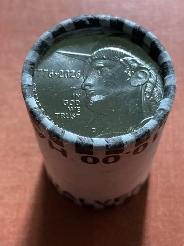 2026-D Gem BU Roll Semiquincentennial Half Dollars-No Reserve- No Shipping