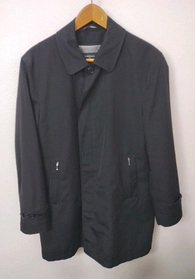 Cardinal of Canada McCord Raincoat Jacket Men L Navy Blue Removable Liner 