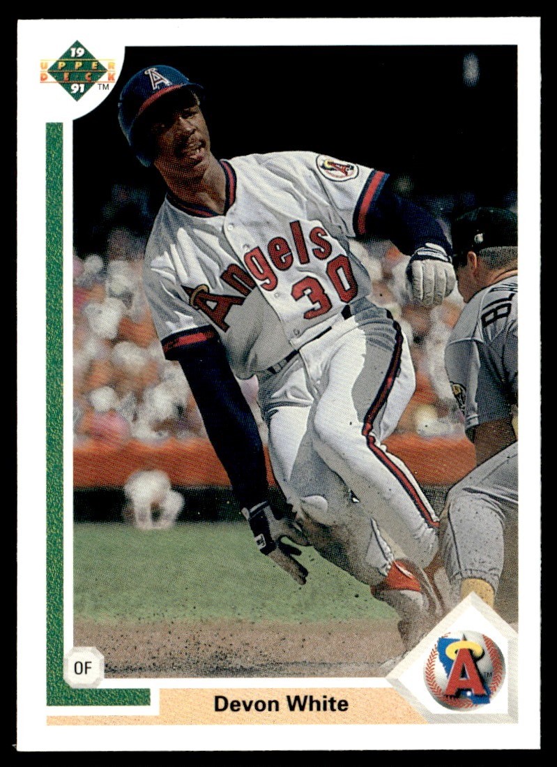 1991 Upper Deck Devon White California Angels #517