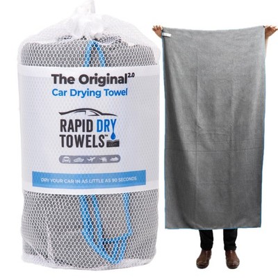 Rapid Dry Towels - Original 2.0 Car Drying Towel (59x30in/150x75cm)   Ultra A...