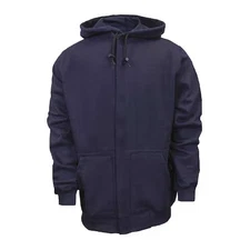 National Safety Apparel C21wt05lg-Nr Men's Flame-Resistant Hooded Sweatshirt,