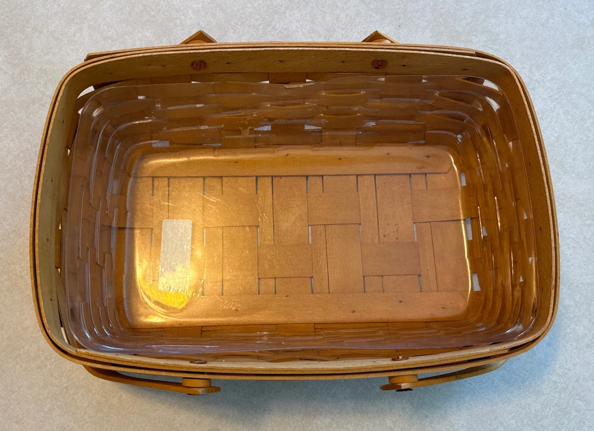 Basket With Liner In Longaberger Baskets (1995-1999) for sale | eBay