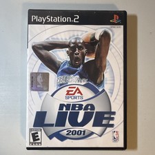 EA Sports NBA Live 2001 Sony PlayStation 2 PS2 NTSC-U/C E Basketball