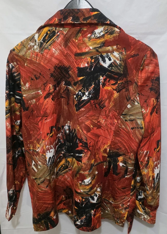 Camisa Neman Marcus Vintage Francesa Biche de Bere Botões de Pedra da Lua! Tamanho 14 (Médio) - Imagem 2 de 4