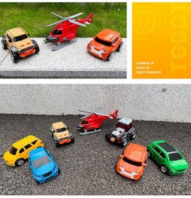 Tobot X Y Z D V K T Combiner Robot GIGA 7 Figure Integration Boy Toy Car Vehicle