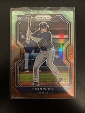 2021 Panini Prizm - Evan White #89 Cosmic Haze Prizm (RC)