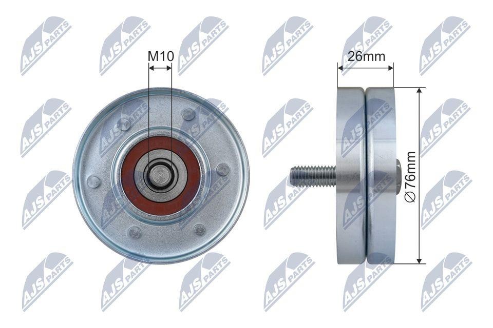 Belt idler pulley RNK-AU-050 NTY for SKODA VW SEAT - Image 11