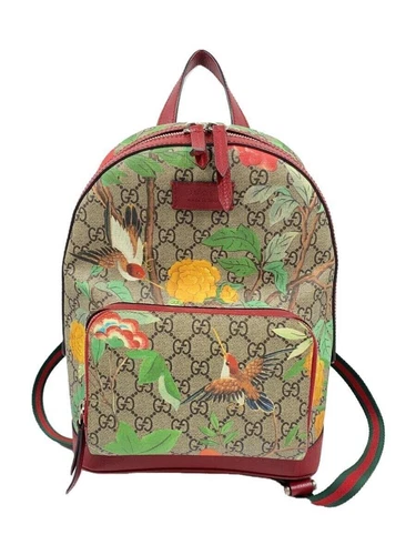 Sac à dos GUCCI sac à dos GG Supreme toile beige 427042 KOLCN 8722 Occasion