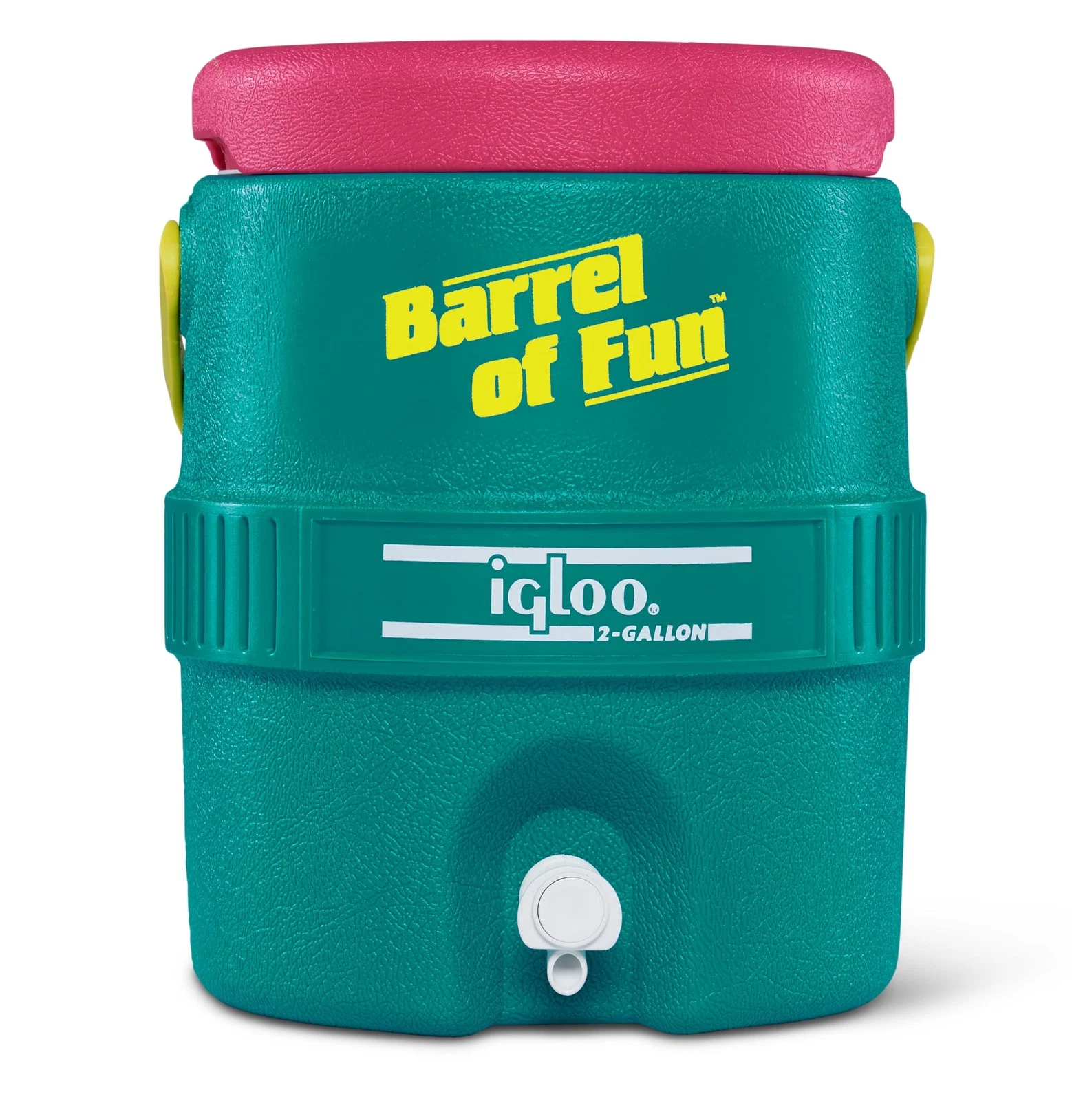 Water Jug 2 Gallon Retro Party Cooler Jade Igloo 00042250