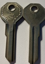 2 Borgward Key Blanks # R62VB