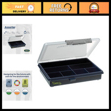 6-7 Slot Tool Box Organizer - Small Parts Hardware Storage Durable Assorter