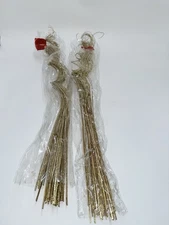 24-28" Gold Sparkle Curly Ting Ting Branch