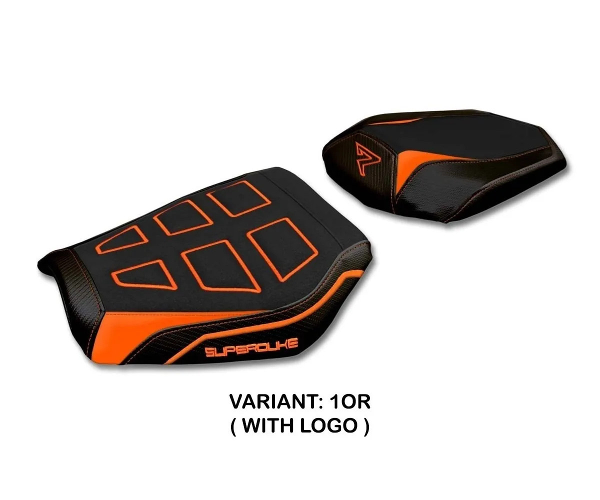 Seat saddle cover Delhi Ultragrip Orange TPZ KTM 1290 SUPER DUKE R 2020 2022 l6