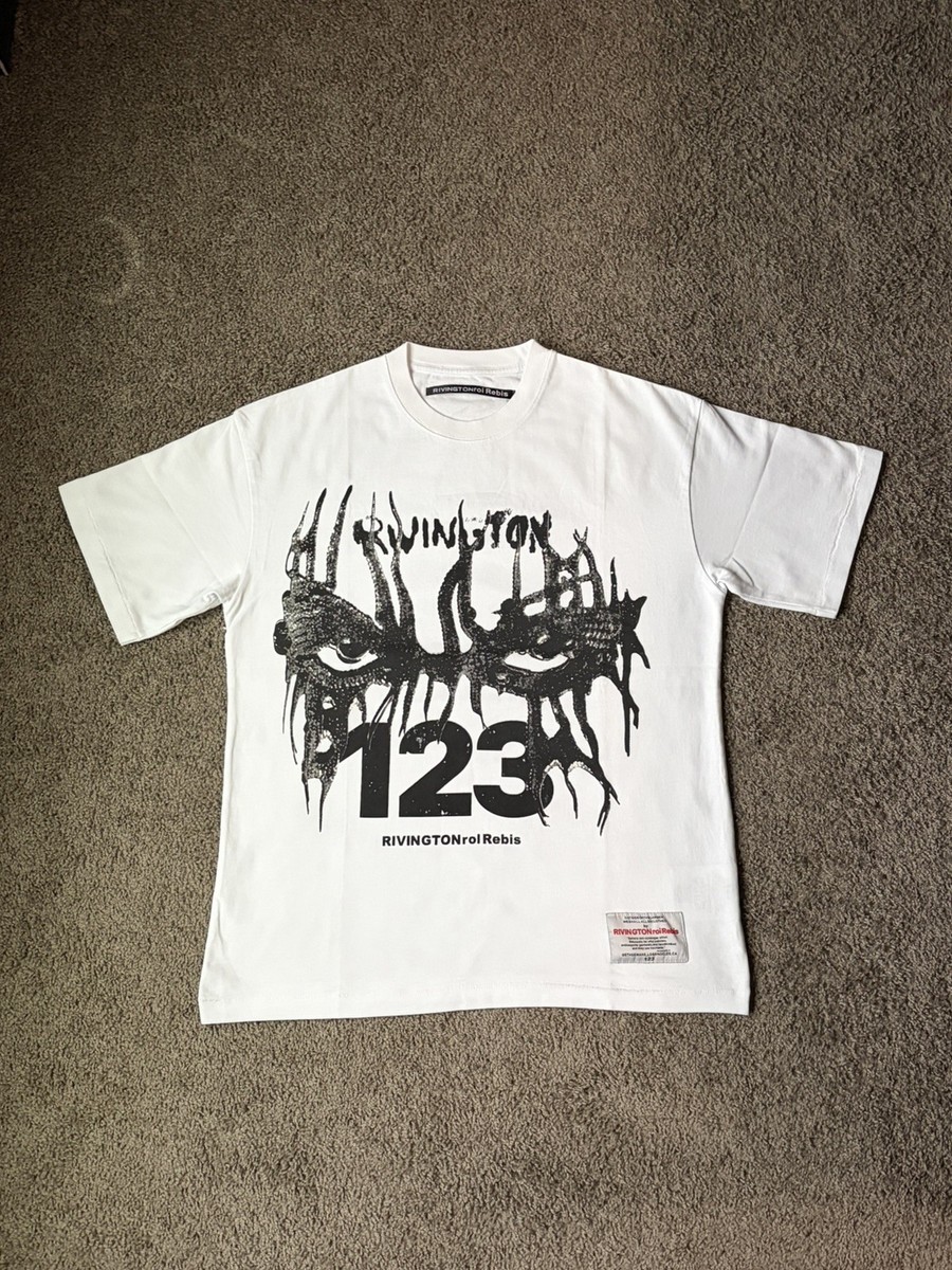 Rivington roi Rebis RRR-123 Holy Club White T-shirt Size L (READ