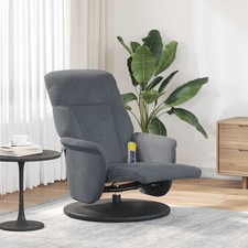 Massage Recliner Chair Dark Grey