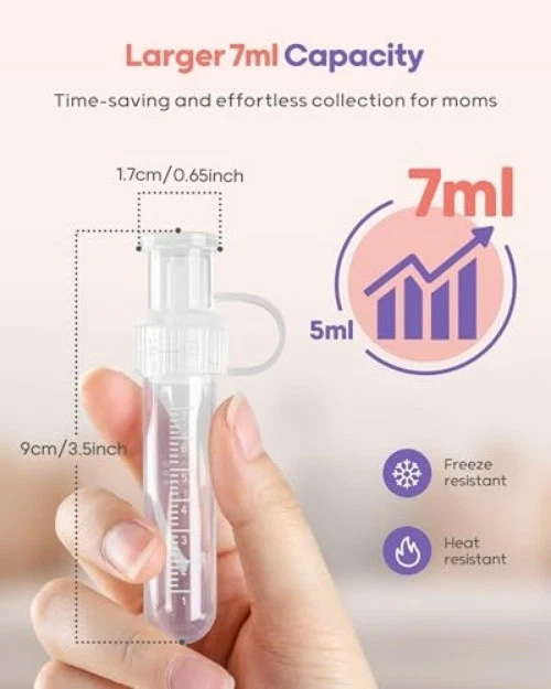 Kolostrum-Sammler Nuliie 7 ml wiederverwendbar auslaufsicher - Bild 3 von 4