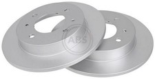 2x A.B.S. Disque de frein Arrière pour HYUNDAI ELANTRA (XD) COUPE (RD) 258mm
