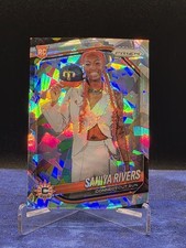 2025 Panini WNBA Prizm SANIYA RIVERS Rookie Variation Silver Ice #150 Sun