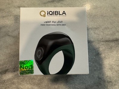 Zikr Flex Lite | 2023 Smart Tasbih Ring (Interchangeable Ring Sizes) (Green)