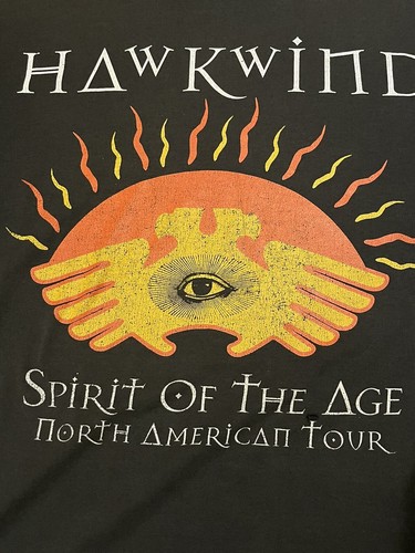 Vintage Hawkwind Spirit of the Age North American Tour 1995 Shirt Lemmy Motörhead XL - Bild 5 von 10