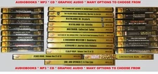 AUDIOBOOKS * Many Options to choose from: Graphic Audio, etc. * READ DESCRIPTION