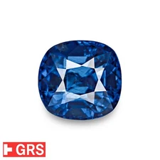 GRS Certified BLUE SPINEL 1.52 Ct. Natural Untreated CORNFLOWER Collector Grade