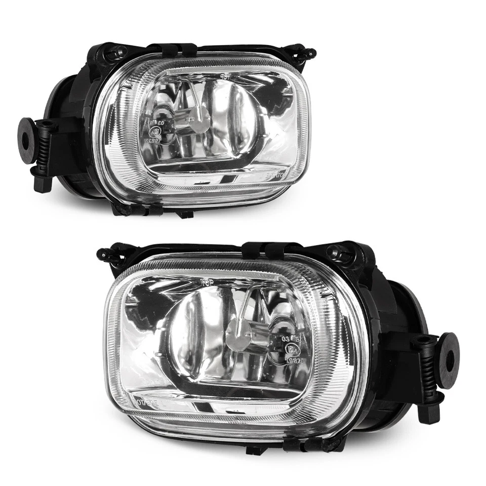 Faros antiniebla para Mercedes Benz E300/E320 1996-1999 negro transparente proyectores lámparas Foto 2 de 4