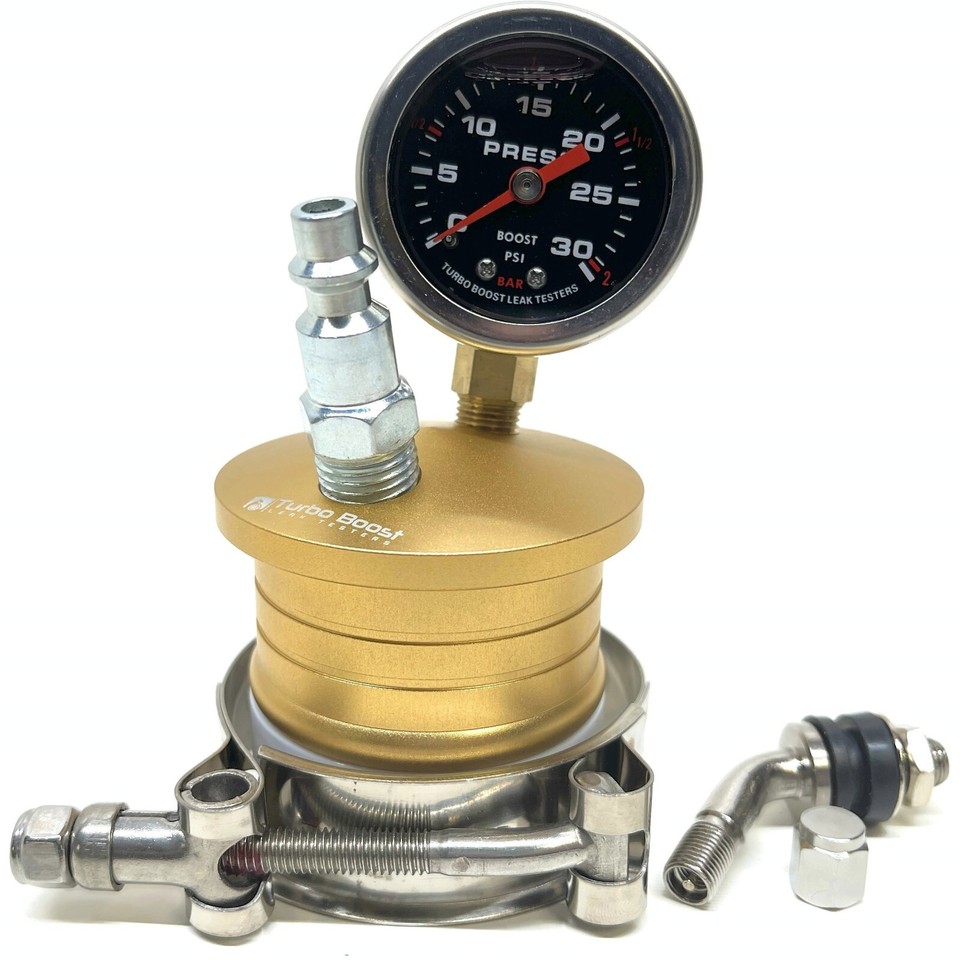 Turbo Chargers & Parts For Mazda 3 Turbo Boost Leak Tester - 3" O.D. End Cap Kit, Tests Up To 30 PSI, Fix P0299 Code Automotive Battery Testers - Foto 8