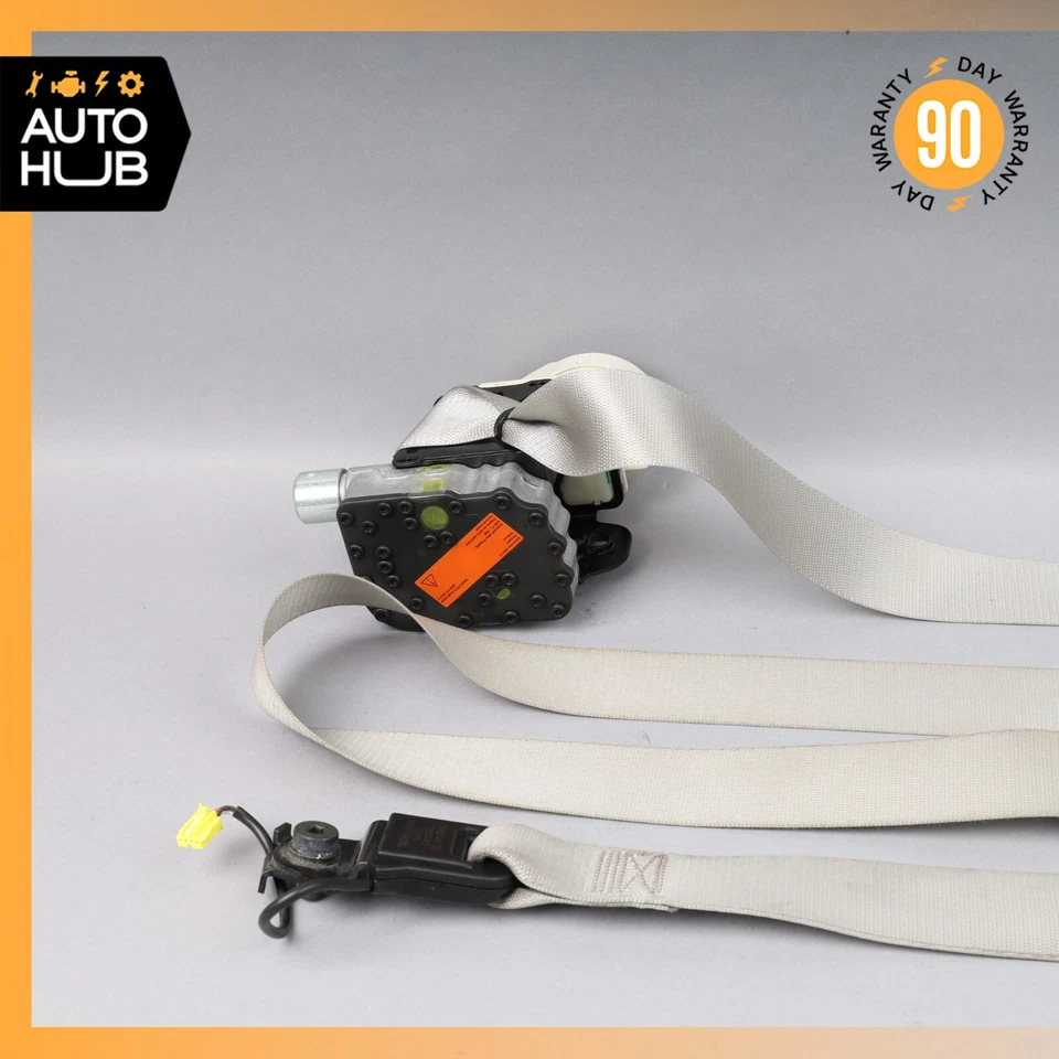 05-09 Mercedes W209 CLK500 CLK350 cinturón de seguridad delantero derecho retractor gris OEM Foto 3 de 4