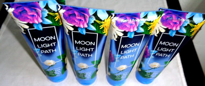 4pcs Bath & Body Works MOONLIGHT PATH Ultimate Hydration Body Cream 8 oz /226 g