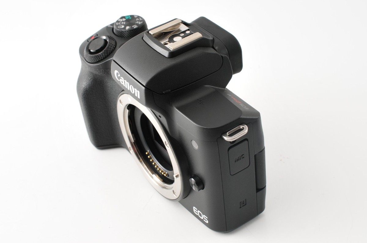 Canon EOS　kiss　M
ミラーレスカメラ 本体とレンズ　バッグ付き Canon EOS Kiss M (EOS M 50) Body Black [Mint] #76 | eBay