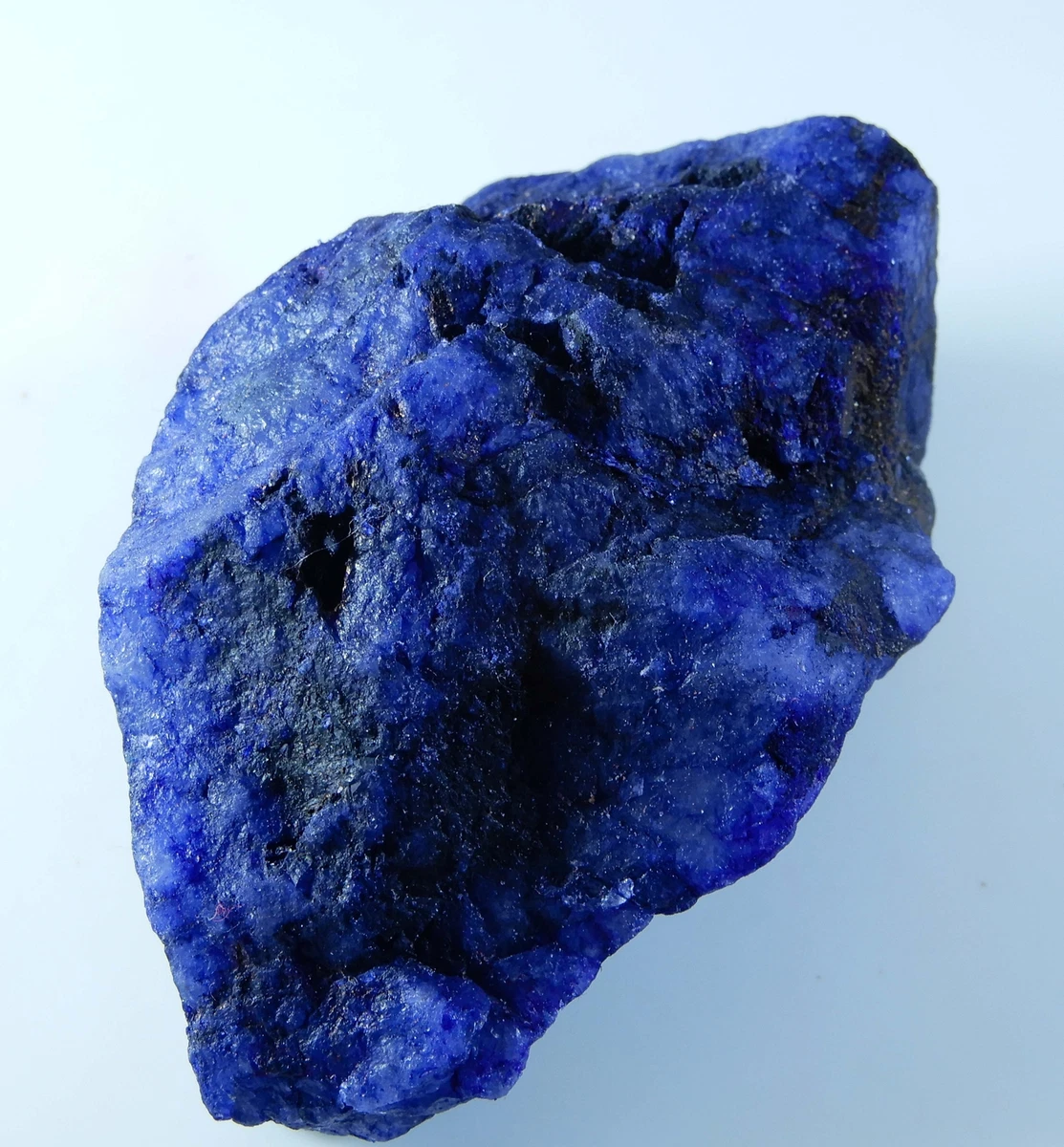 Treated EGL Certified Maxixe Blue Beryl Rough Loose Gemstone