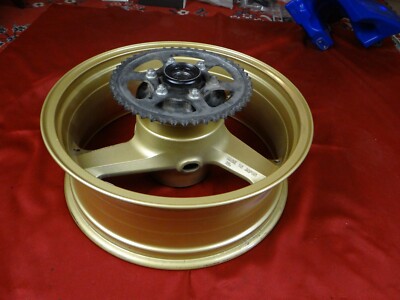 Rear Wheel, Gold, 2002-06 Kawasaki ZX-12R NINJA, 41073-1681