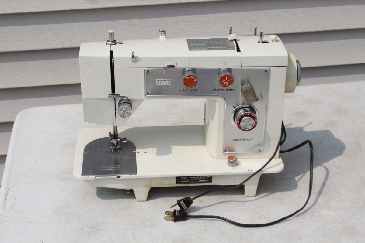 Montgomery Ward UHT J1276 Sewing Machine NO PEDAL - UNTESTED PARTS
