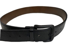 Men's Black Imitation Leather Reversible Black / Brown 30 32 inch Belt
